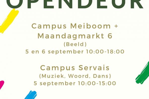 Opendeurdag 2020